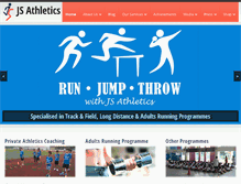 Tablet Screenshot of js-athletics.com